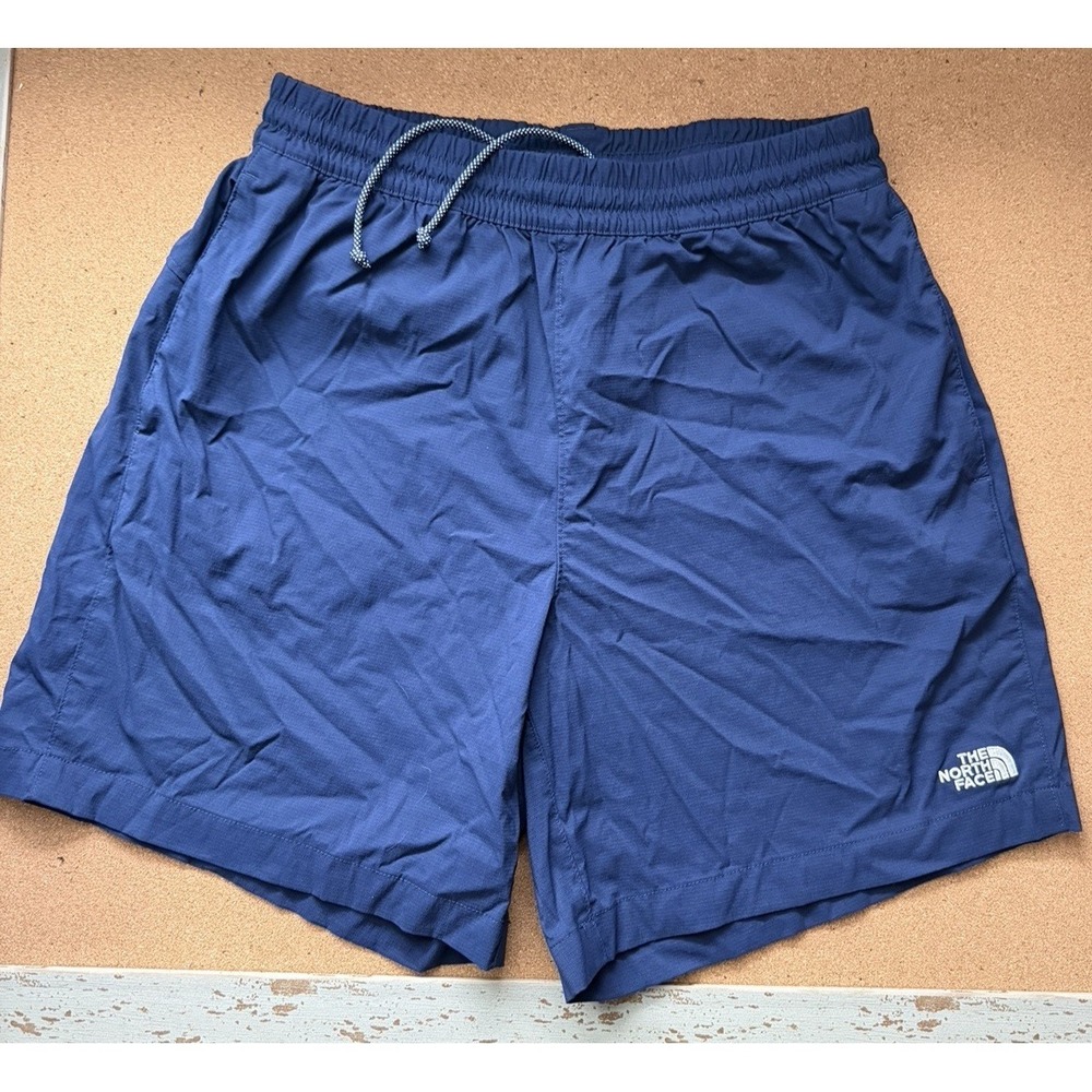 The North Face 24/7 Running Shorts 7" Mens Small Reef Water Blue‎ Quick Dry
